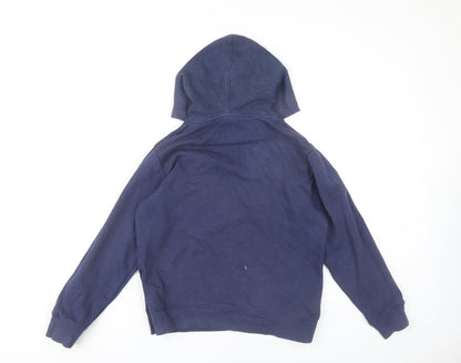 Champion Boys Blue Pullover Hoodie 11-12 Years Regular Fit Logo Sportswear