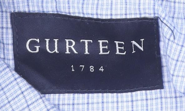 Gurteen Men’s Beige Chino Trousers 36W 32L Straight Cotton