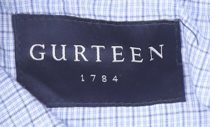 Gurteen Men’s Beige Chino Trousers 36W 32L Straight Cotton