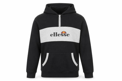 Mens UK Size M ellesse Black Pullover Hoodie
