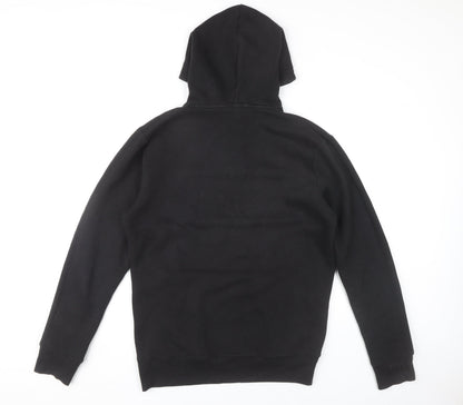 Mens UK Size M ellesse Black Pullover Hoodie