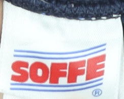 Soffe Unisex Adults Navy Blue Pullover Hoodie Small US Navy Logo