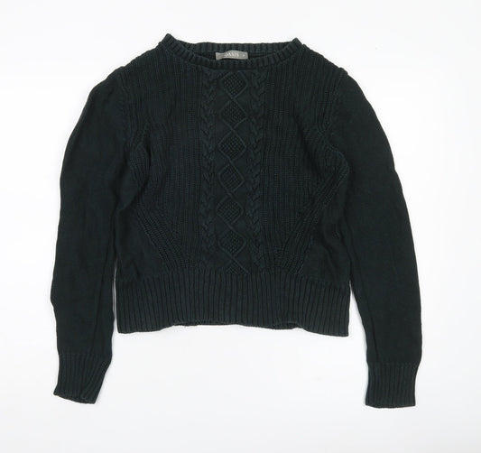 Womens UK Size M Oasis Black Pullover Jumper