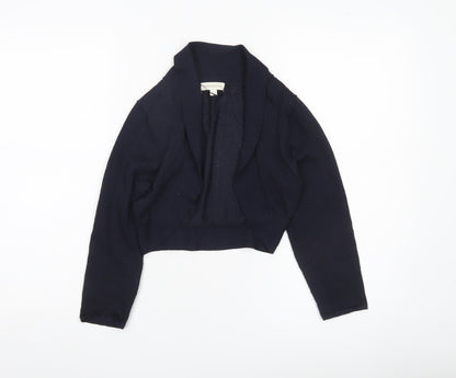 Womens UK Size S Monsoon Blue Shrug Jumper