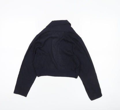 Womens UK Size S Monsoon Blue Shrug Jumper