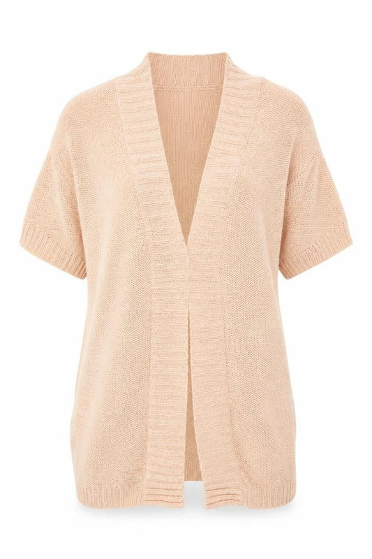 Womens UK Size 10 Kaleidoscope Beige Cardigan Jumper