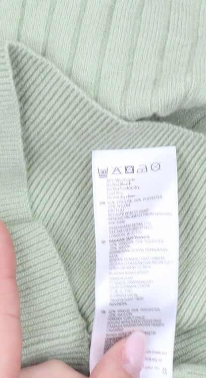 Womens UK Size 16 Principles Green Pullover Jumper