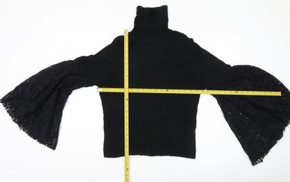 Womens UK Size 16 ASOS Black Pullover Jumper