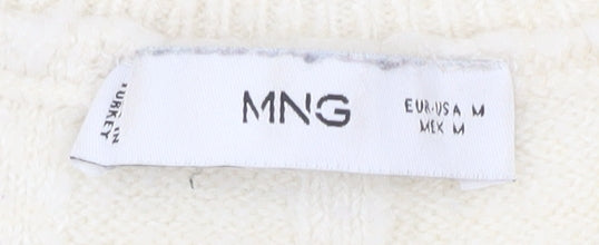 Womens UK Size M MNG Multicoloured Pullover Jumper