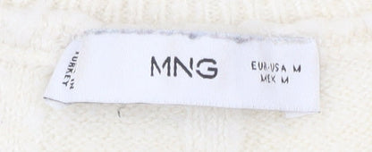 Womens UK Size M MNG Multicoloured Pullover Jumper