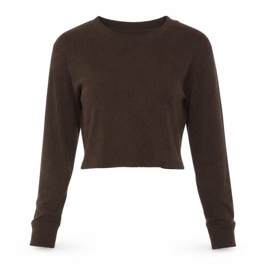 Womens UK Size XS Abercrombie & Fitch Brown Pullover Jumper