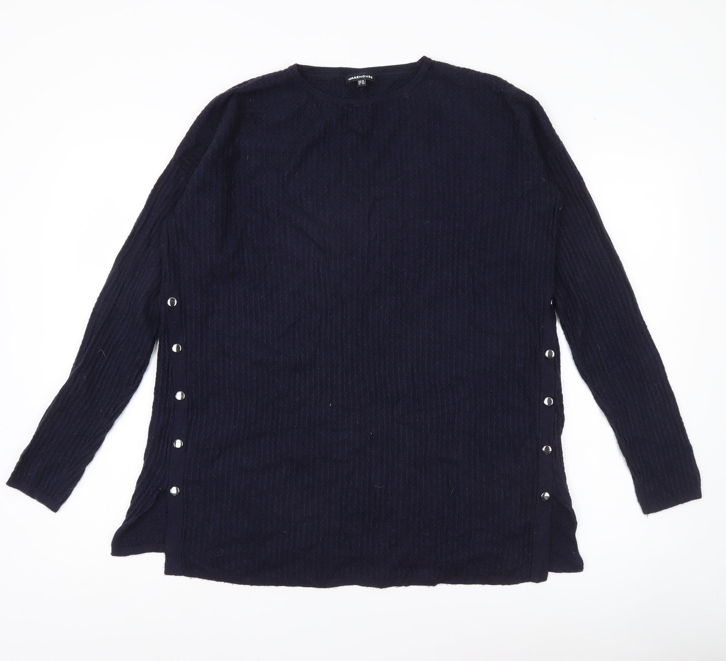 Womens UK Size 16 Warehouse Blue Pullover Jumper