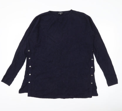 Womens UK Size 16 Warehouse Blue Pullover Jumper