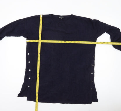 Womens UK Size 16 Warehouse Blue Pullover Jumper