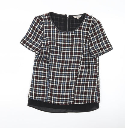 Womens UK Size 6 Marks and Spencer Multicoloured Basic Blouse