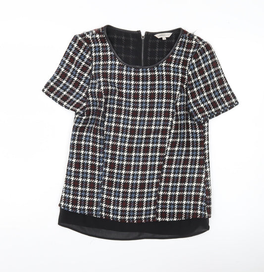 Womens UK Size 6 Marks and Spencer Multicoloured Basic Blouse