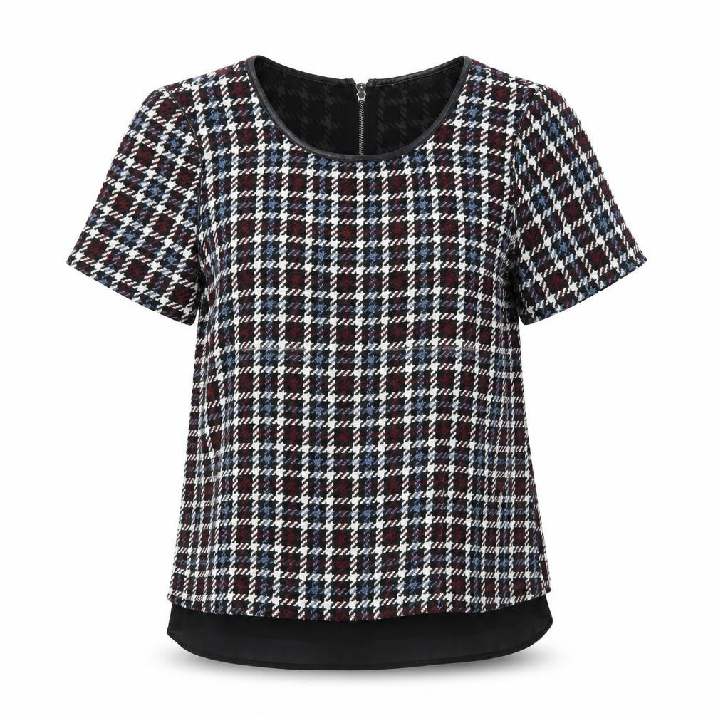 Womens UK Size 6 Marks and Spencer Multicoloured Basic Blouse