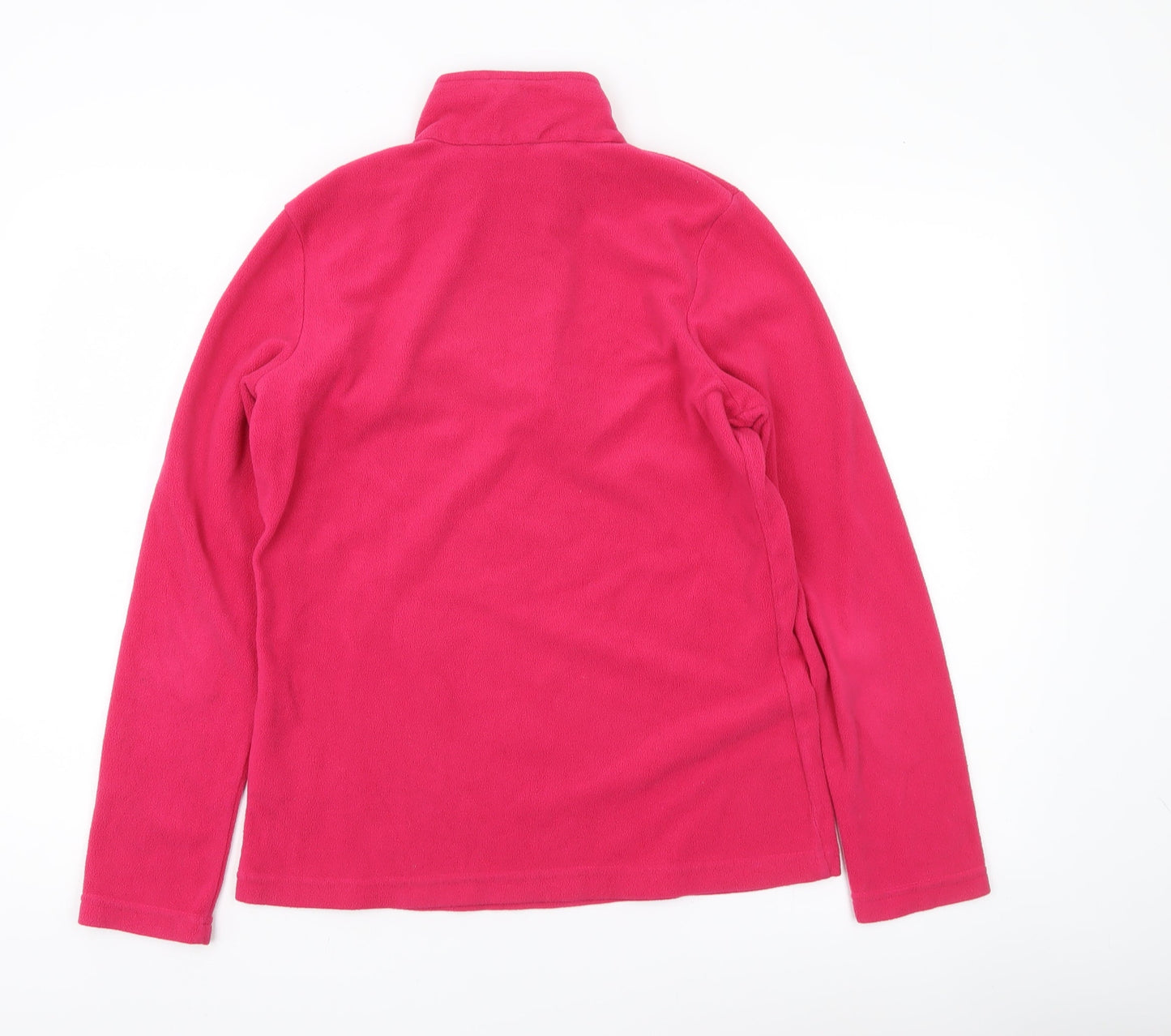 Regatta Womens Pink Fleece Sweatshirt UK 10 Half Zip Outdoor Walking
