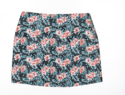 George Women’s Multicoloured Floral Pencil Skirt Size 12