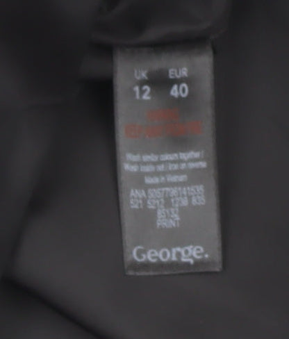 George Women’s Multicoloured Floral Pencil Skirt Size 12