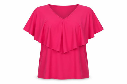 Womens UK Size S Together Pink Tunic Blouse