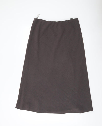 Minuet Women Brown Size 16 Midi Pencil Skirt Lined Workwear