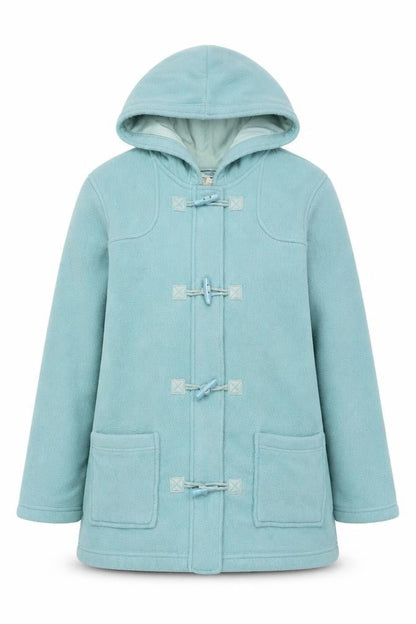 Womens UK Size 12 Marks and Spencer Blue Duffel Coat