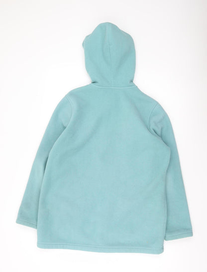 Womens UK Size 12 Marks and Spencer Blue Duffel Coat