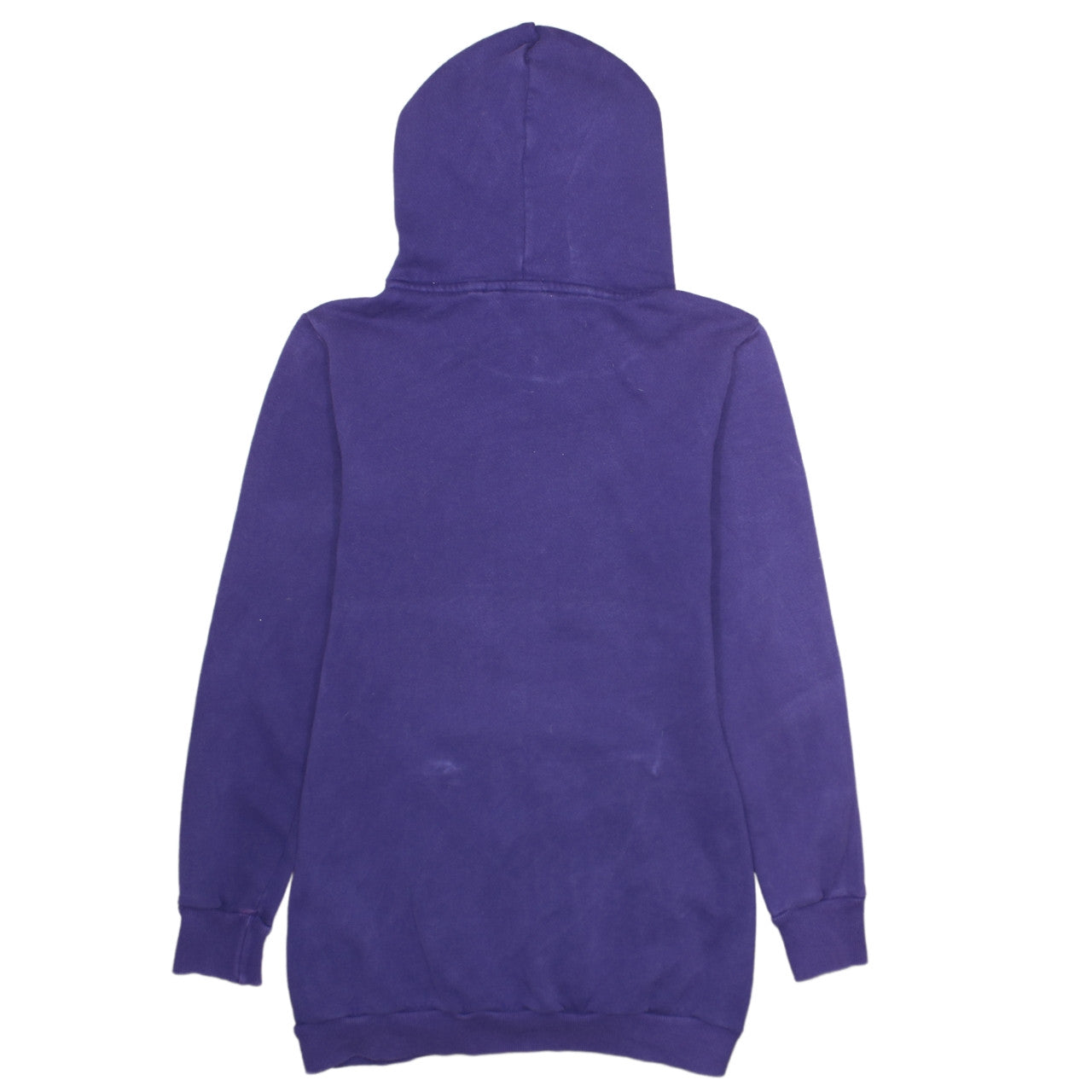 Adidas Womens Purple Hoodie Sweatshirt Size 10 Pullover Logo Hooded