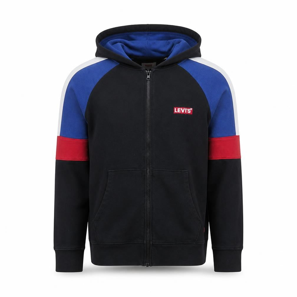 Mens UK Size S Levi's Multicoloured Full Zip Hoodie