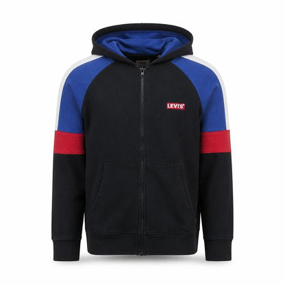Mens UK Size S Levi's Multicoloured Full Zip Hoodie