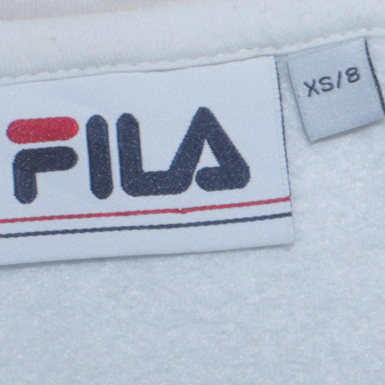 Fila Womens XS 8 Multicoloured Pullover Hoodie Sweatshirt