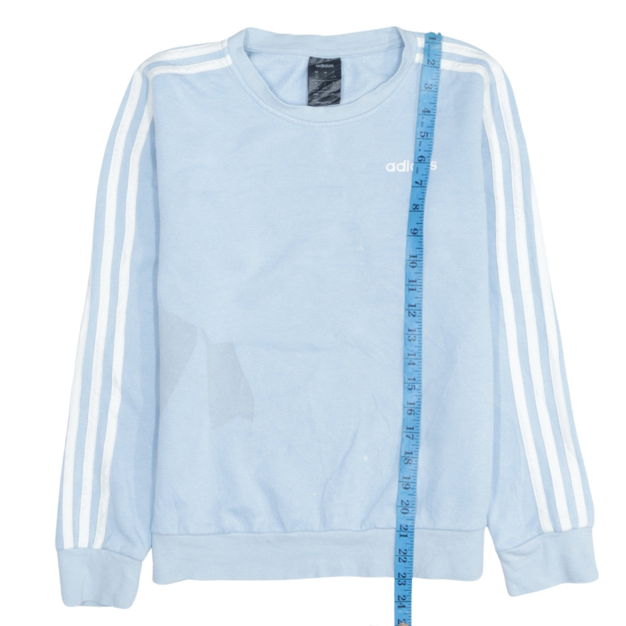 Adidas Women’s Blue Pullover Sweatshirt Size S Logo Sportswear
