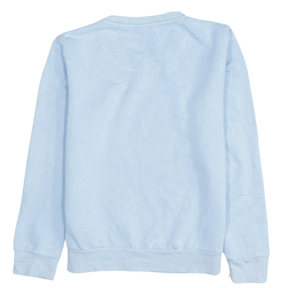 Adidas Women’s Blue Pullover Sweatshirt Size S Logo Sportswear