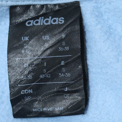 Adidas Women’s Blue Pullover Sweatshirt Size S Logo Sportswear