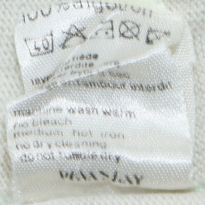 Lacoste Men’s Green White Striped Long Sleeve Polo Shirt L