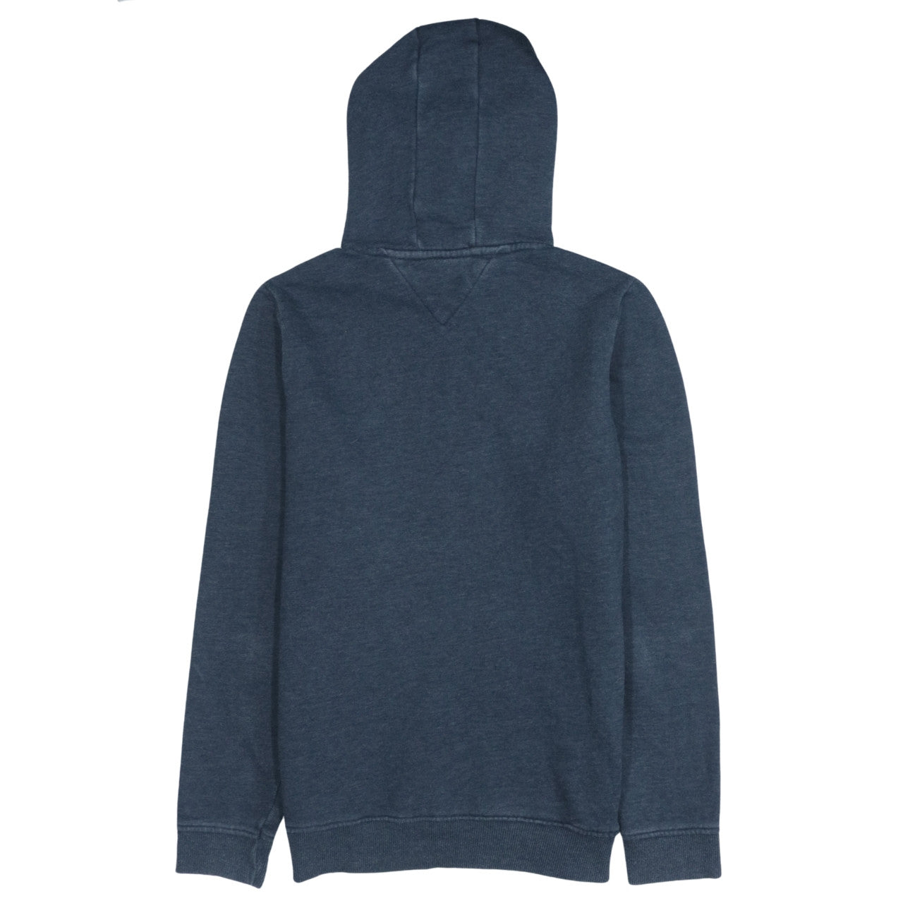 Tommy Hilfiger Men’s Blue Pullover Hoodie Size M Logo Cotton Blend