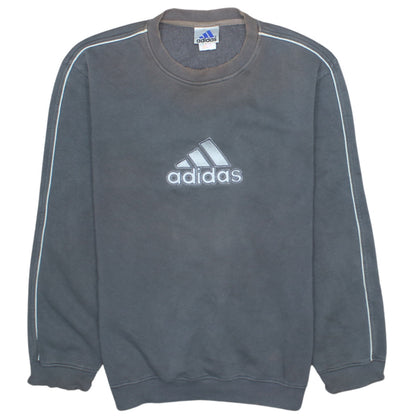 Mens UK Size S adidas Grey Pullover Sweatshirt