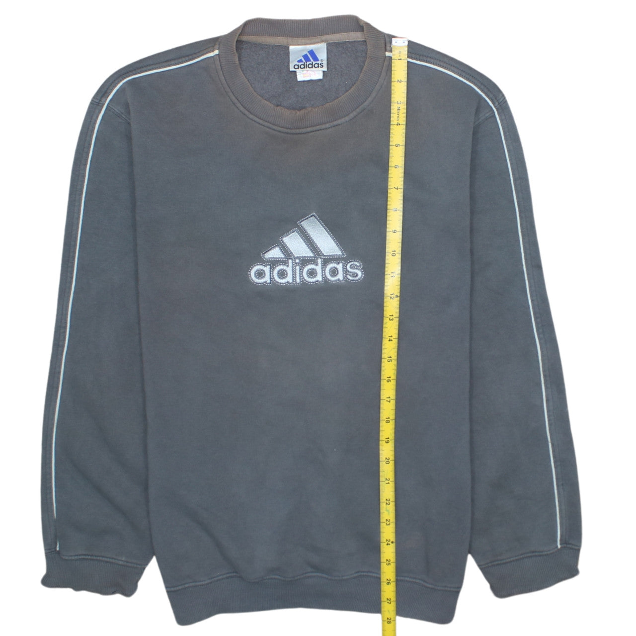 Mens UK Size S adidas Grey Pullover Sweatshirt