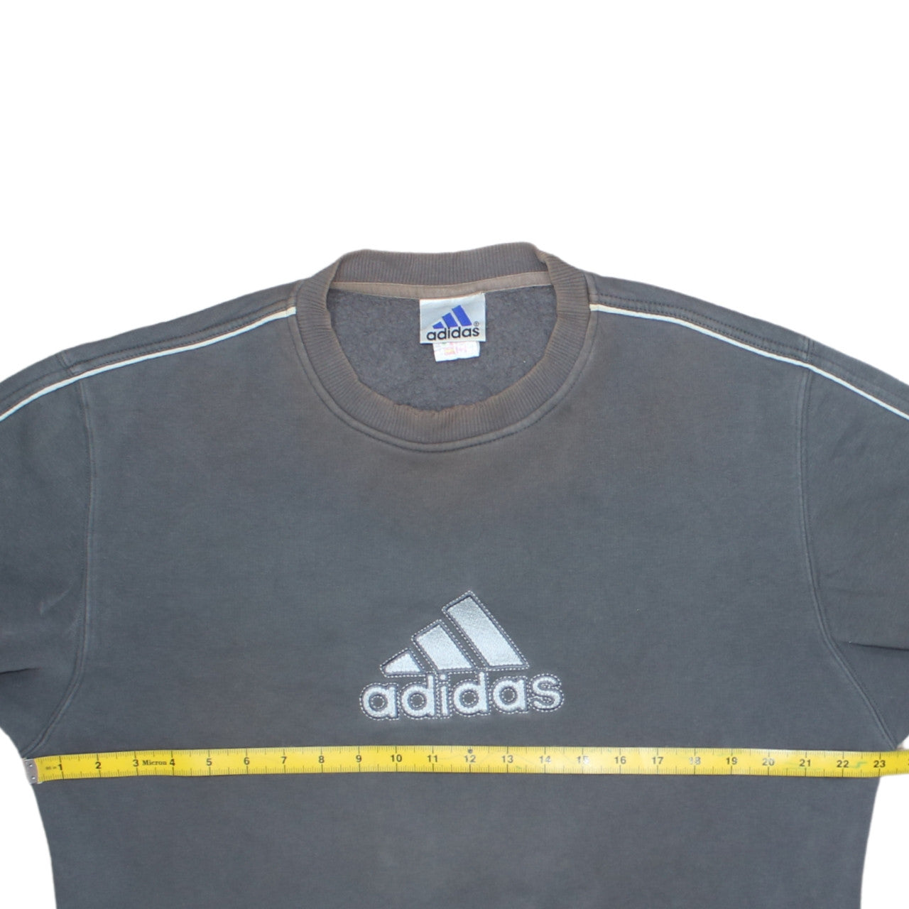 Mens UK Size S adidas Grey Pullover Sweatshirt