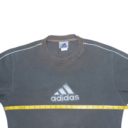 Mens UK Size S adidas Grey Pullover Sweatshirt