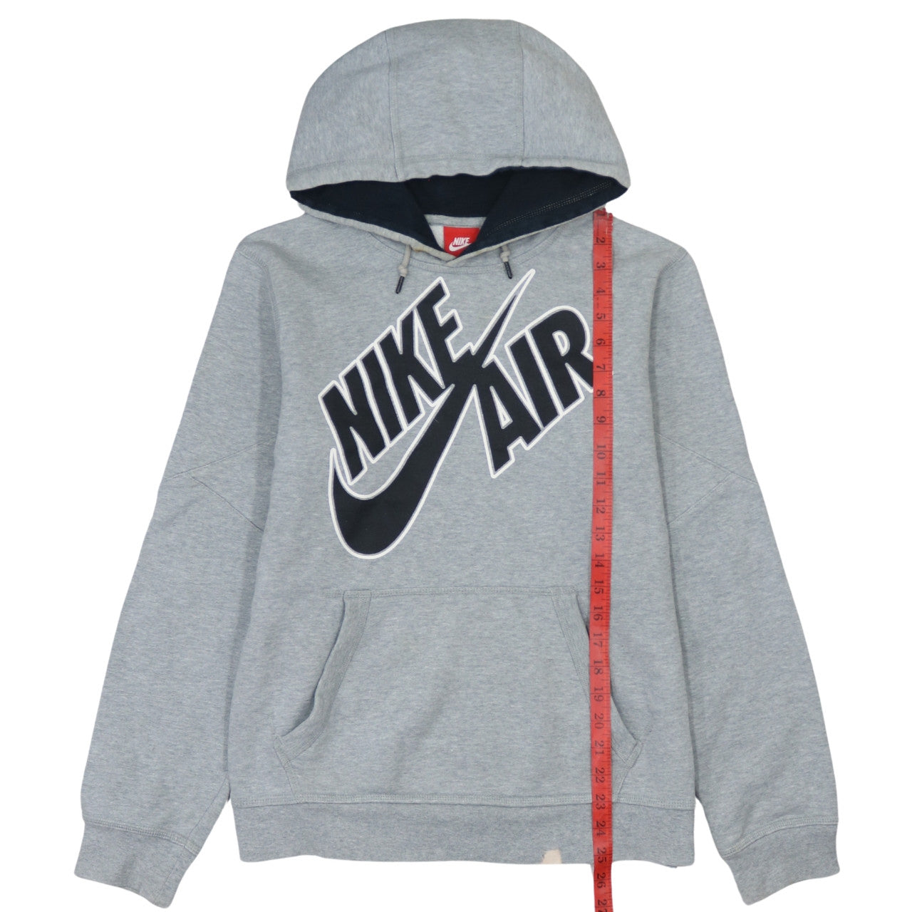 Mens UK Size S Nike Grey Pullover Hoodie
