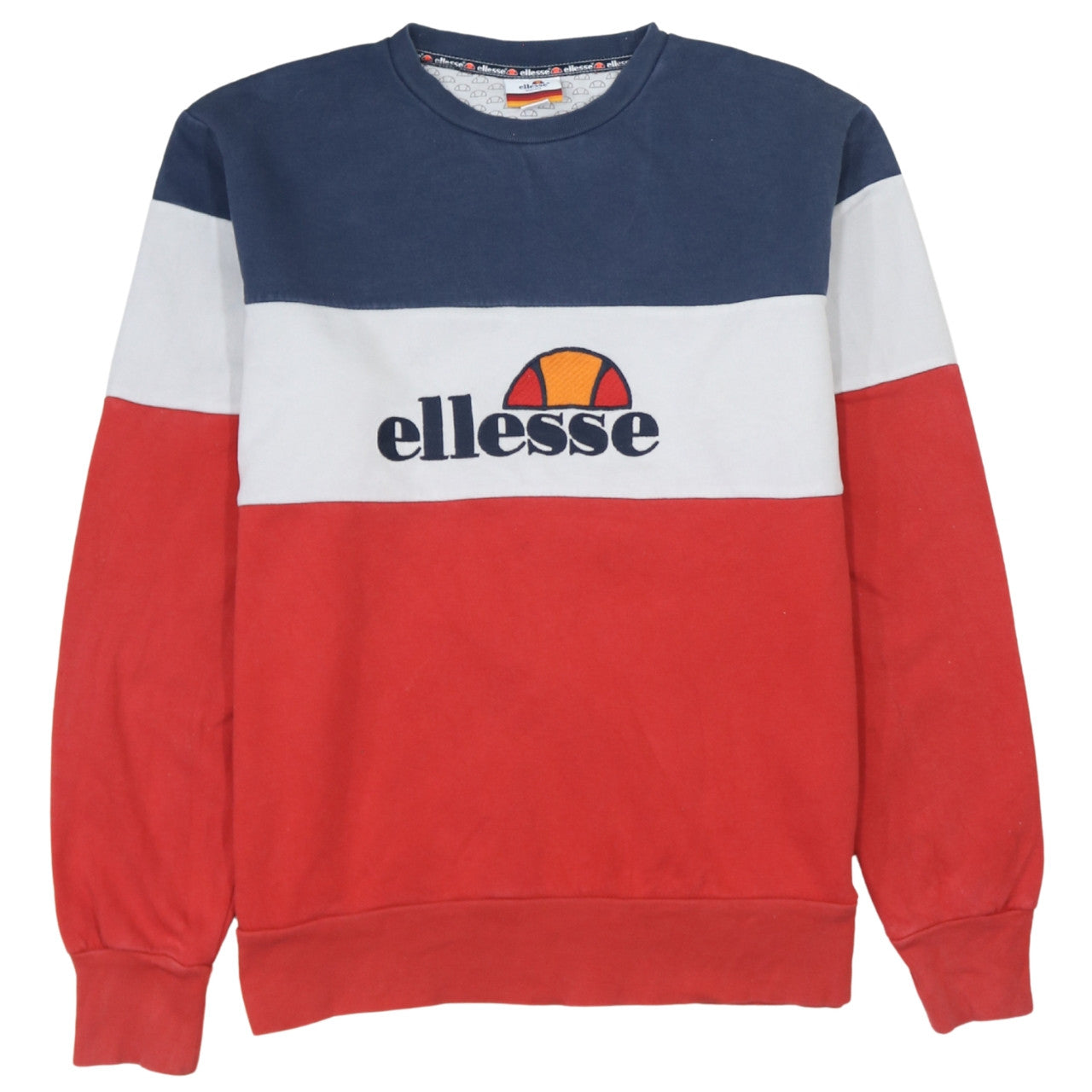Mens UK Size XS ellesse Multicoloured Pullover Sweatshirt