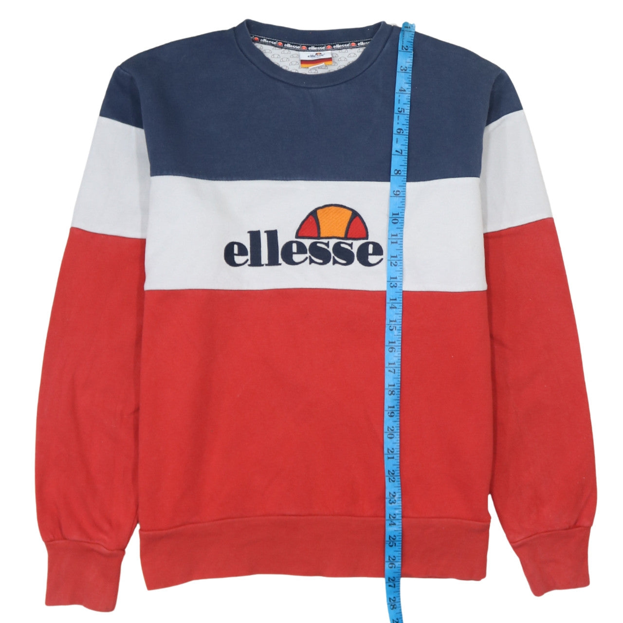 Mens UK Size XS ellesse Multicoloured Pullover Sweatshirt