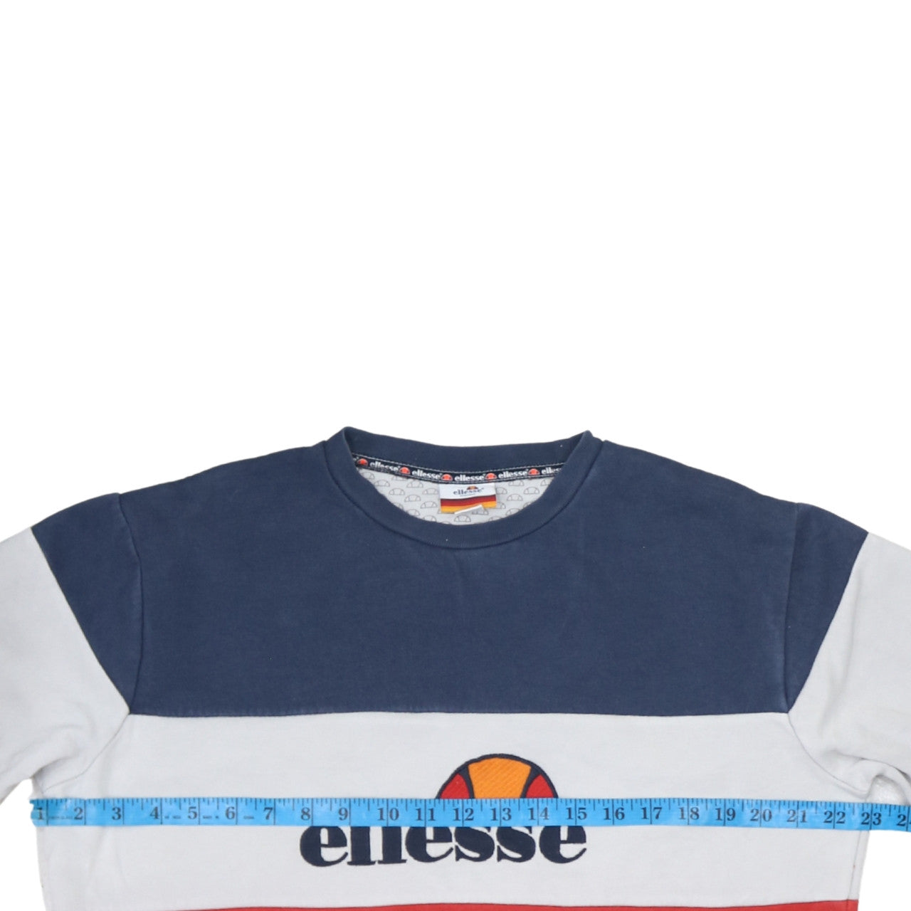 Mens UK Size XS ellesse Multicoloured Pullover Sweatshirt