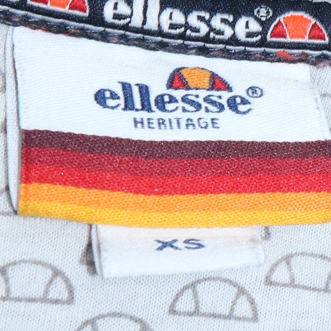 Mens UK Size XS ellesse Multicoloured Pullover Sweatshirt