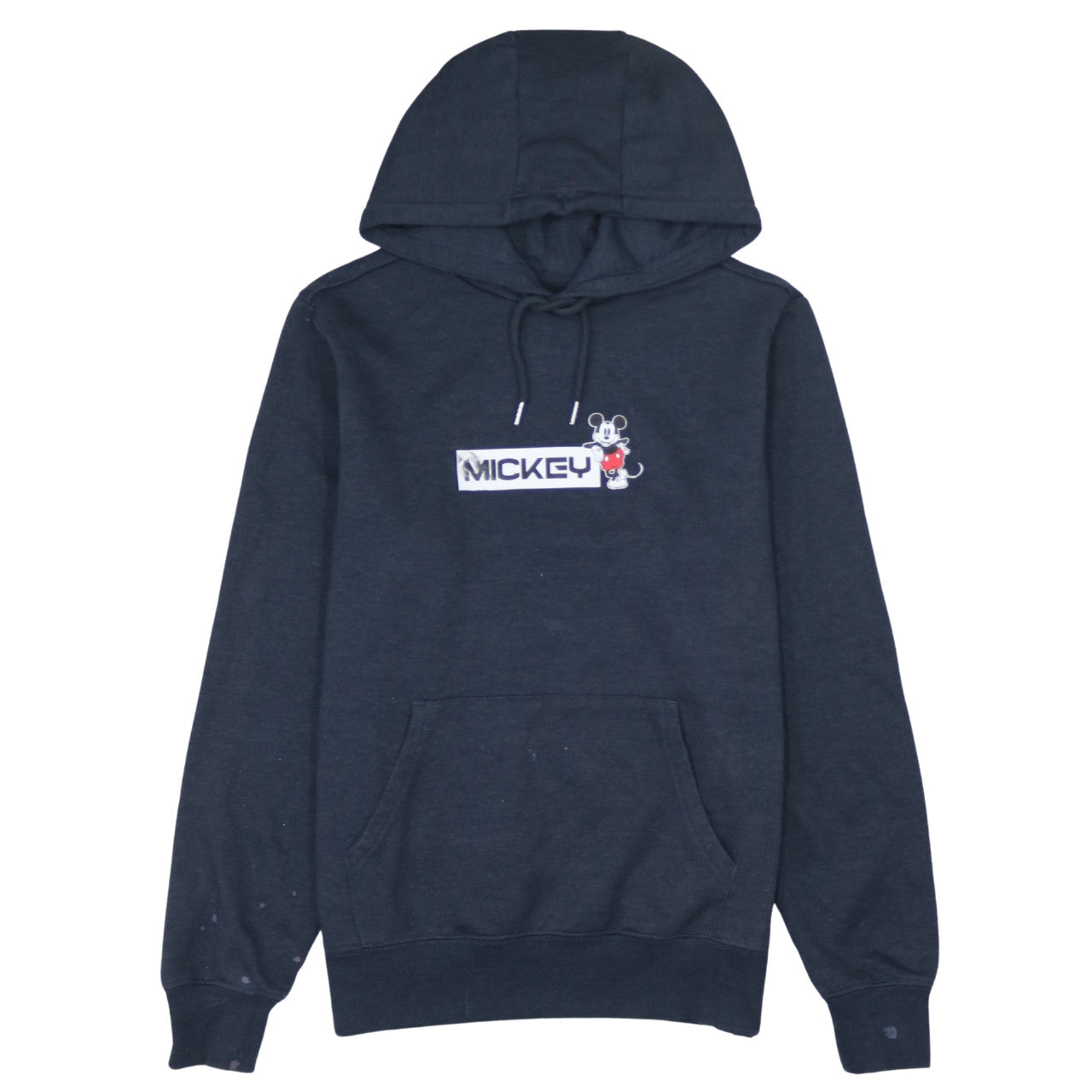 Disney Primark Womens Black XS Pullover Hoodie with Mickey Graphic