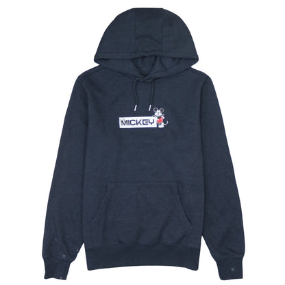 Disney Primark Womens Black XS Pullover Hoodie with Mickey Graphic