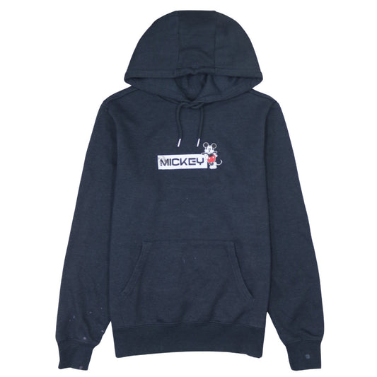 Disney Primark Womens Black XS Pullover Hoodie with Mickey Graphic