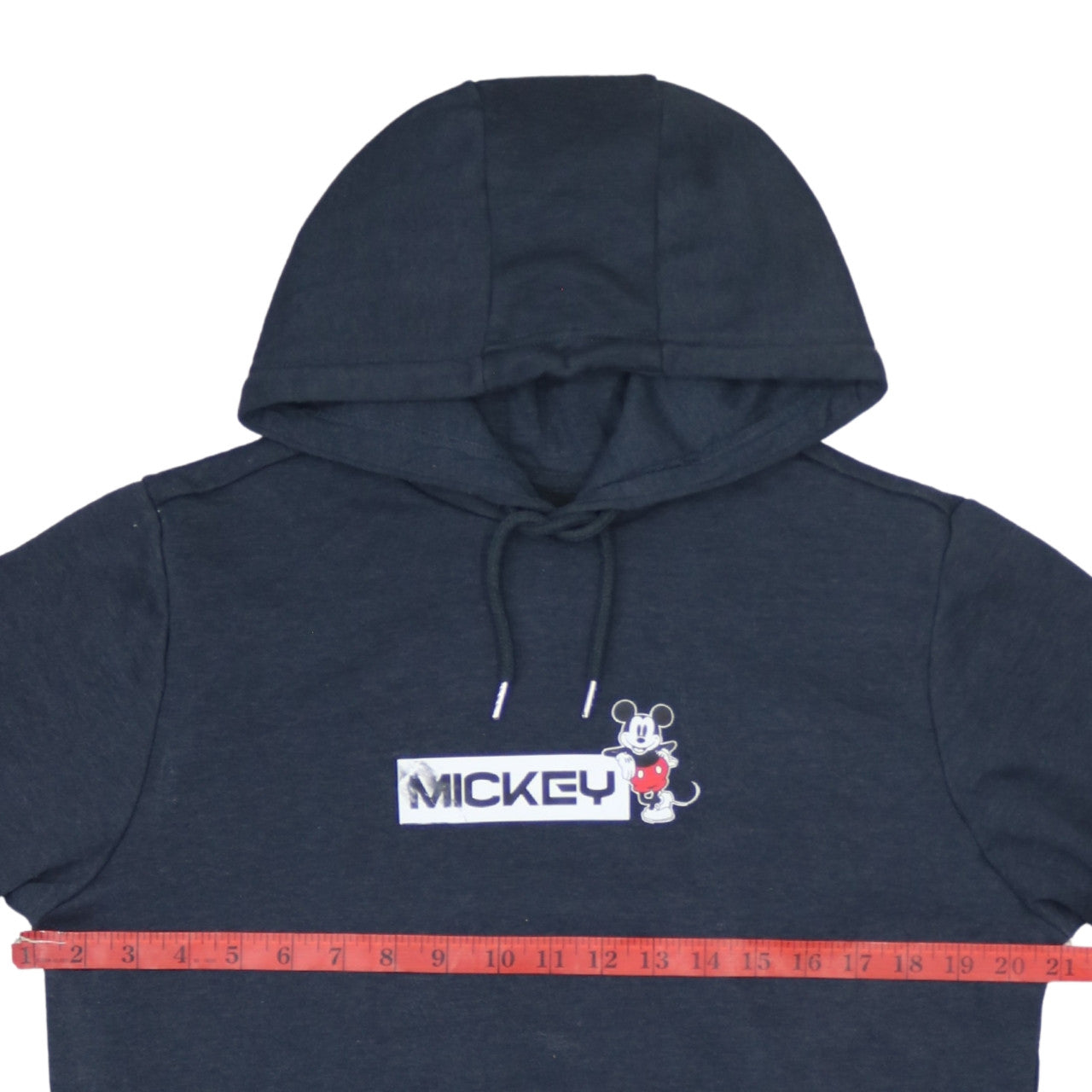 Disney Primark Womens Black XS Pullover Hoodie with Mickey Graphic